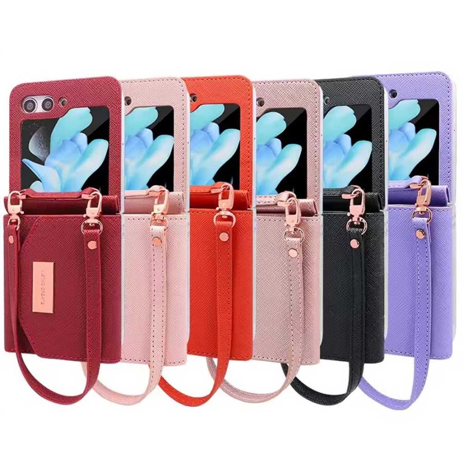 ギャラクシー Galaxy Z Flip7 / Flip6 カードホルダー 財布 ウォレット
