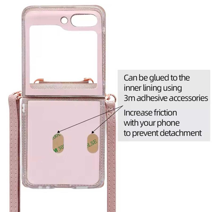 ギャラクシー Galaxy Z Flip7 / Flip6 カードホルダー 財布 ウォレット