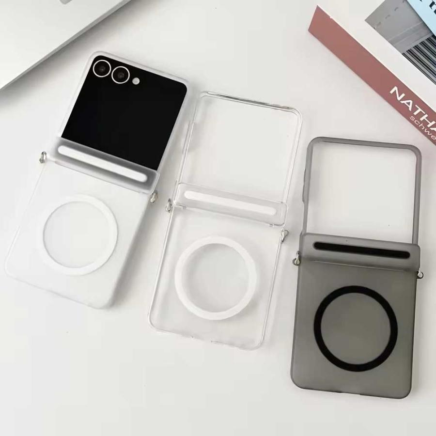 ギャラクシー Galaxy Z Flip7 / Flip6 マット クリア 透明 艶消し