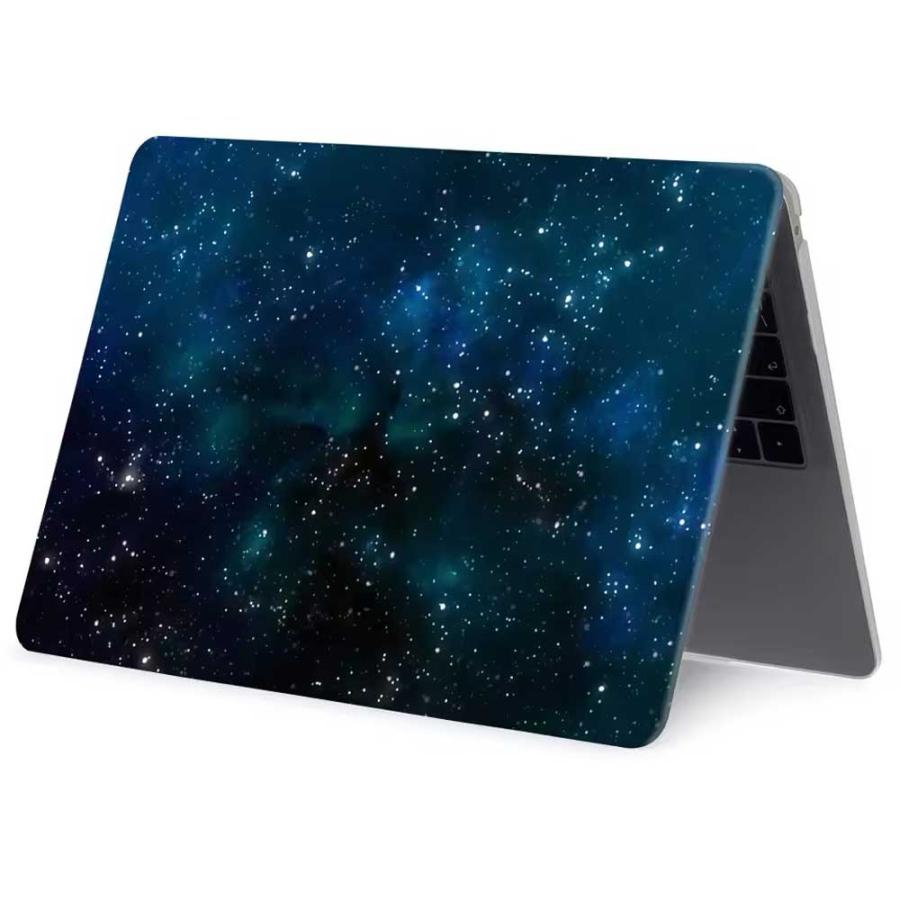 マックブック カバー 星空 スター PC ハードケース 指紋防止 全2色