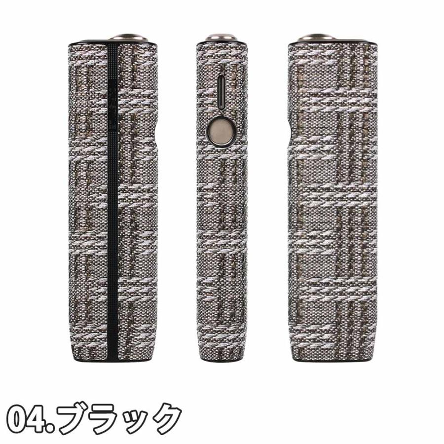 IQOS アイコス　イルマワン　イルマi ケース　デコ　ブラック×シルバー アイコス イルマワン IQOS ILUMA ONE / i カバー シガレットケース