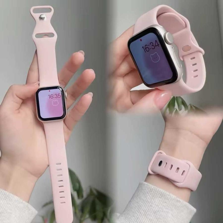 アップルウォッチ ベルト シリコン 2トーン 全12色 Apple Watch 38/40