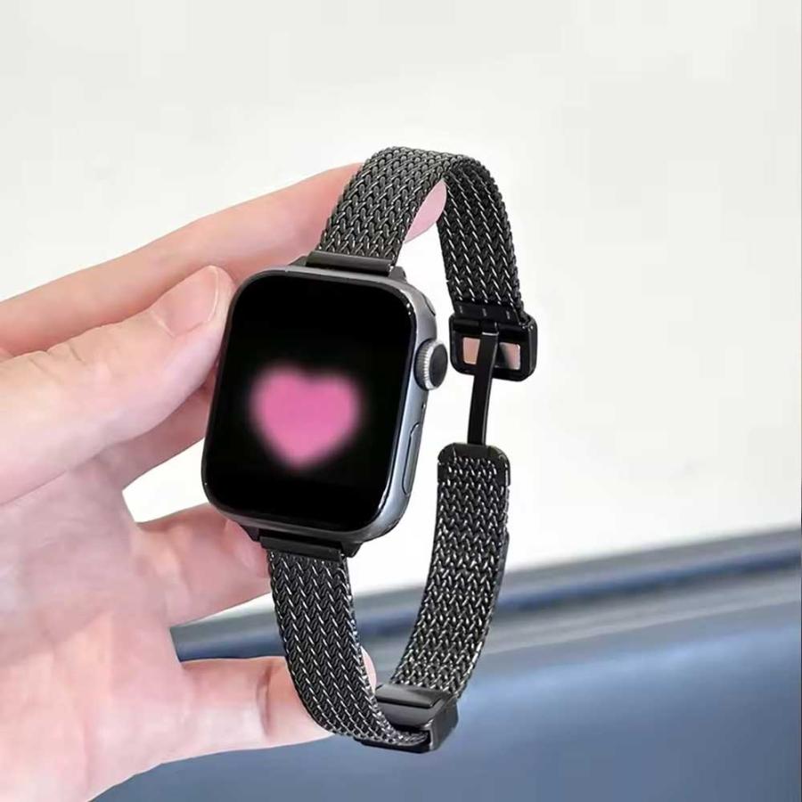 アップルウォッチ ベルト ステンレス ループ 全6色 Apple Watch 38/40