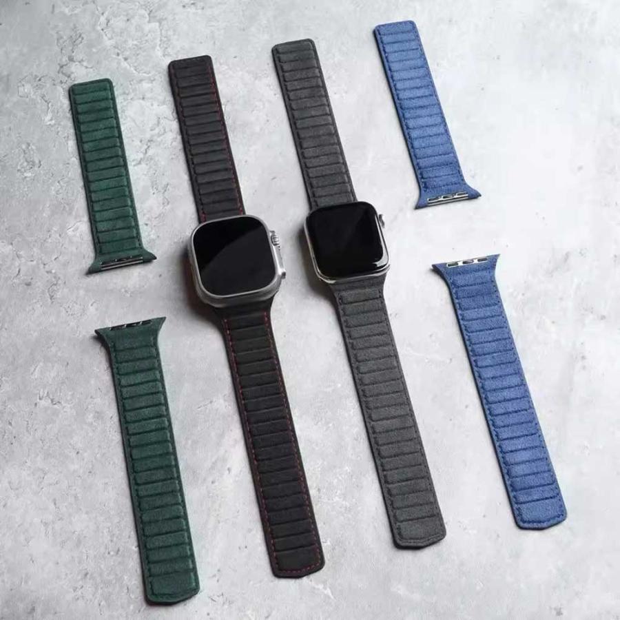アップルウォッチ ベルト アルカンターラ レザー 全7色 Apple Watch 38