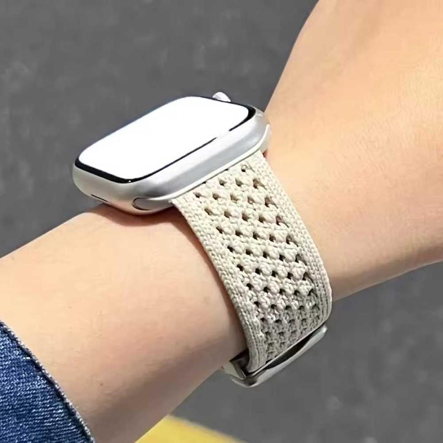 アップルウォッチ ベルト ナイロン バンド 全7色 Apple Watch 38/40/41