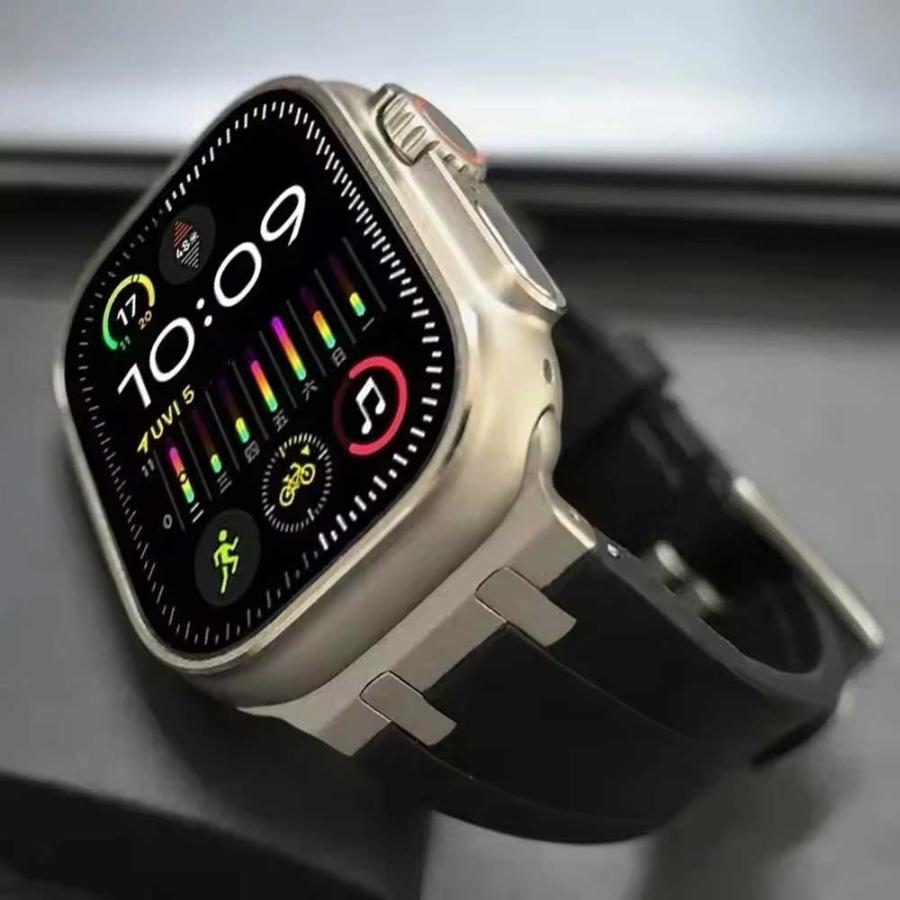 アップルウォッチ ベルト シリコン ラバー バンド 全8色 Apple Watch