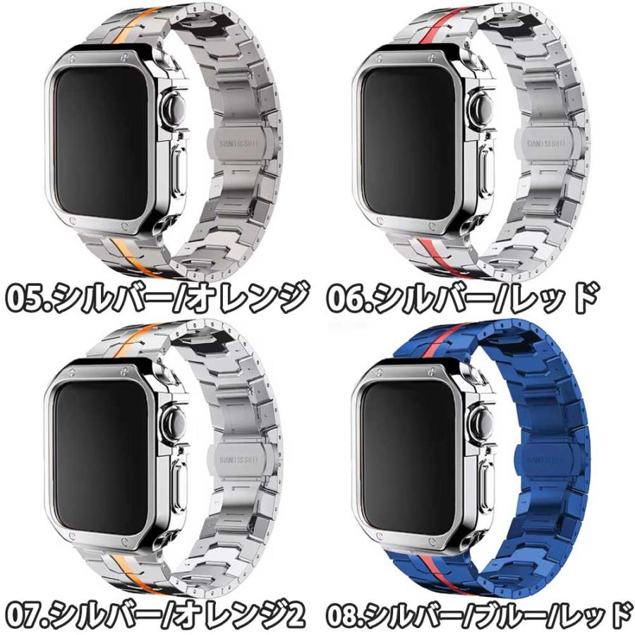 アップルウォッチ ベルト ステンレス バンド 全15色 Apple Watch 38/40