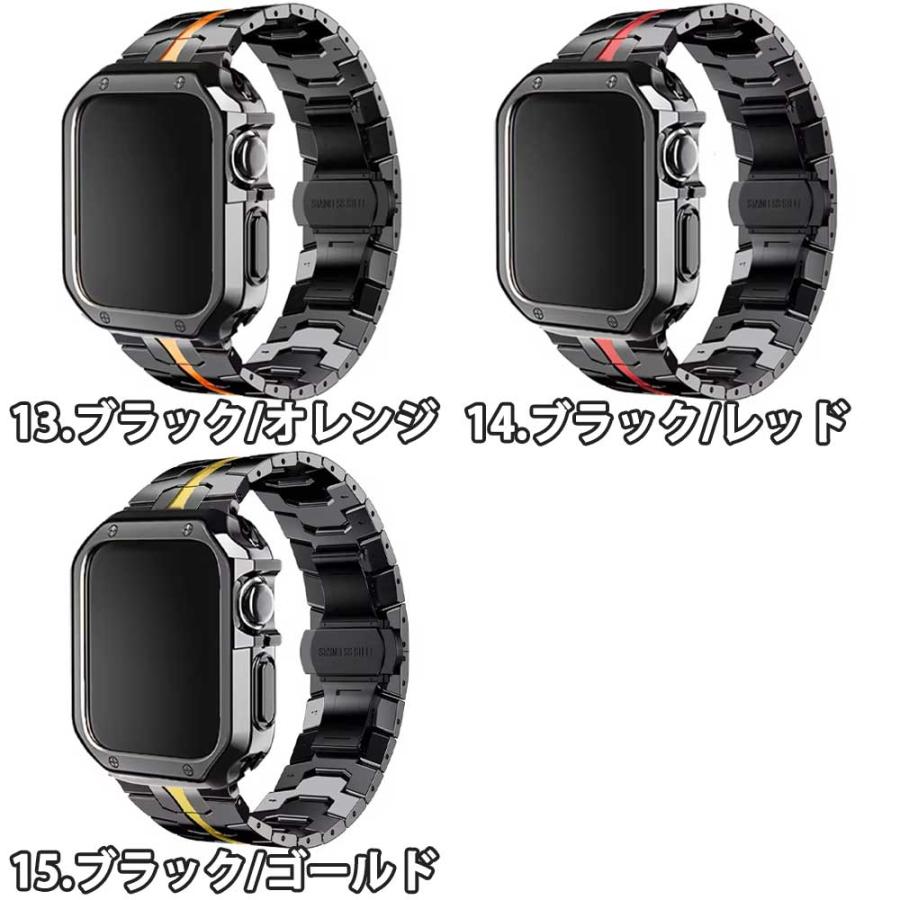 アップルウォッチ ベルト ステンレス バンド 全15色 Apple Watch 38/40