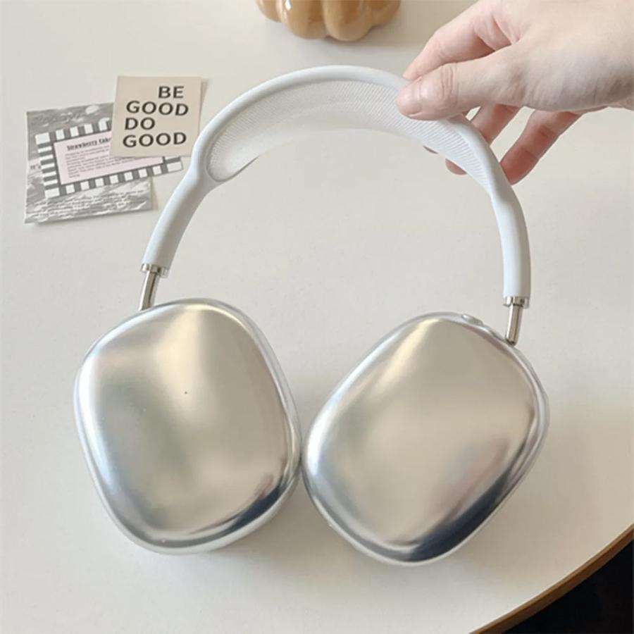 AirPods Max イヤーカップ 保護カバー エアーポッズ マックス シルバー