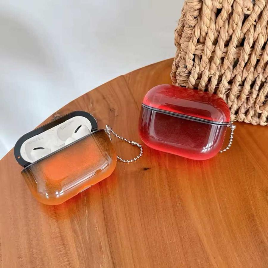 AirPods 4 / 3 2 1 Pro TPU 光る ケース 耐衝撃 防塵 エアーポッズ