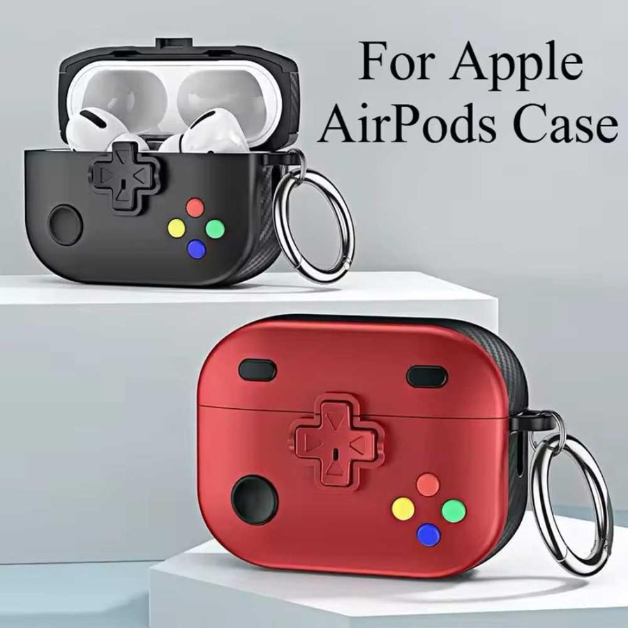 AirPods 4 / 3 2 1 Pro PC ゲーム機 ケース 耐衝撃 防塵 エアーポッズ