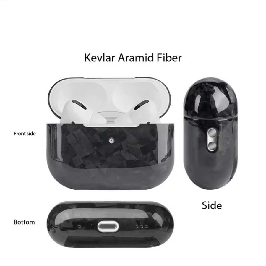 AirPods 4 / 3 2 1 Pro カーボン 軽量 ケース 耐衝撃 防塵