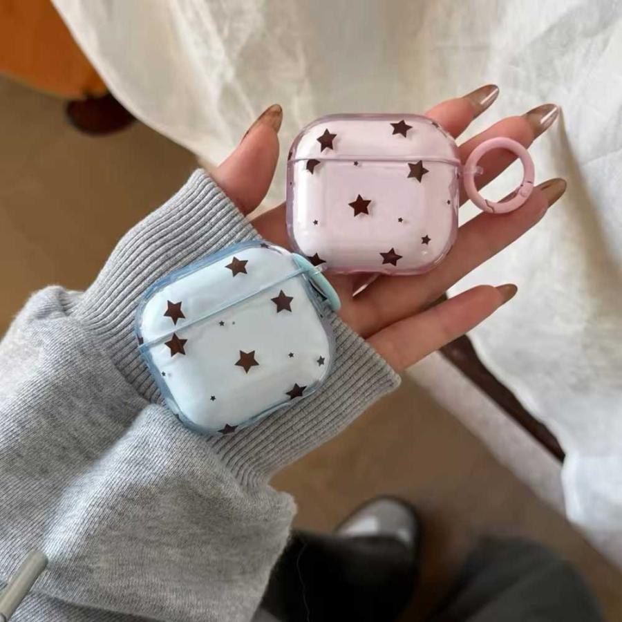 AirPods 4 / 3 2 1 Pro TPU 半透明 ケース 耐衝撃 防塵 エアーポッズ
