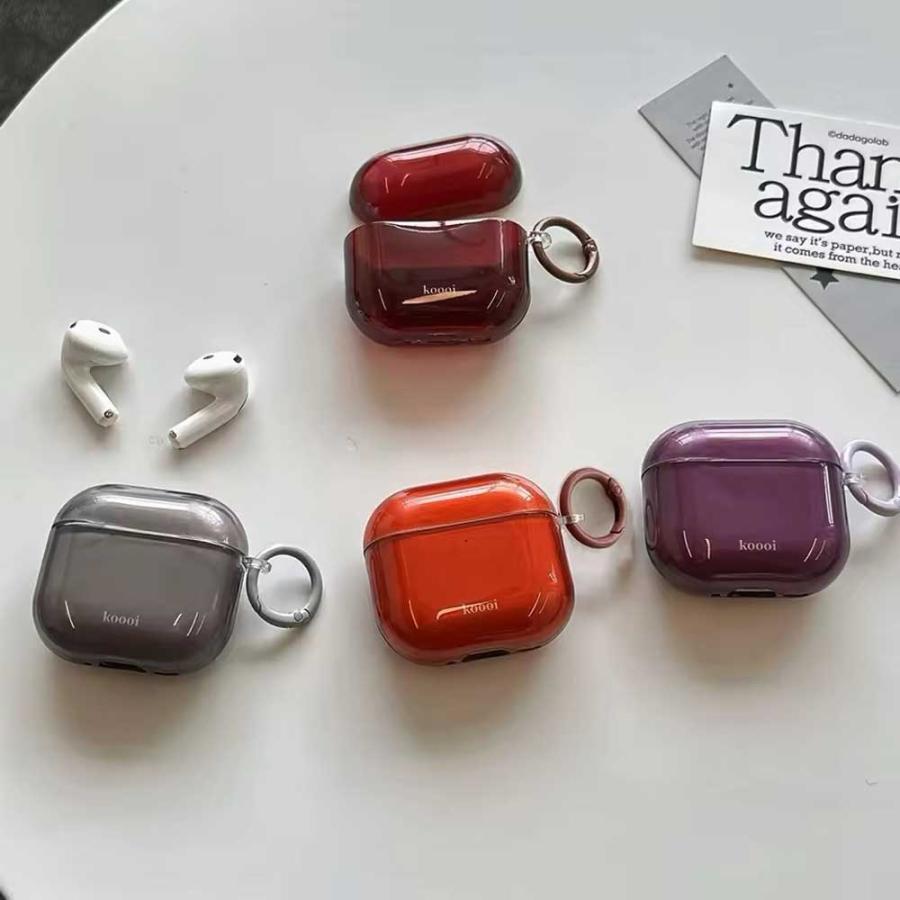 AirPods 4 / 3 2 1 Pro 1TPU シンプル ケース 耐衝撃 防塵