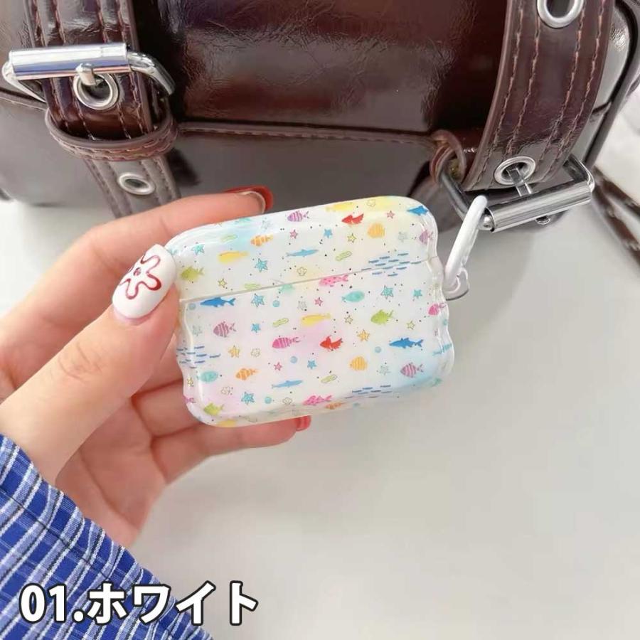 Apple AirPods Pro 3 本体　ほぼ未使用品　ケース傷大 AirPods 4 / 3 2 1 Pro TPU フック ケース 耐衝撃 防塵 エアーポッズ