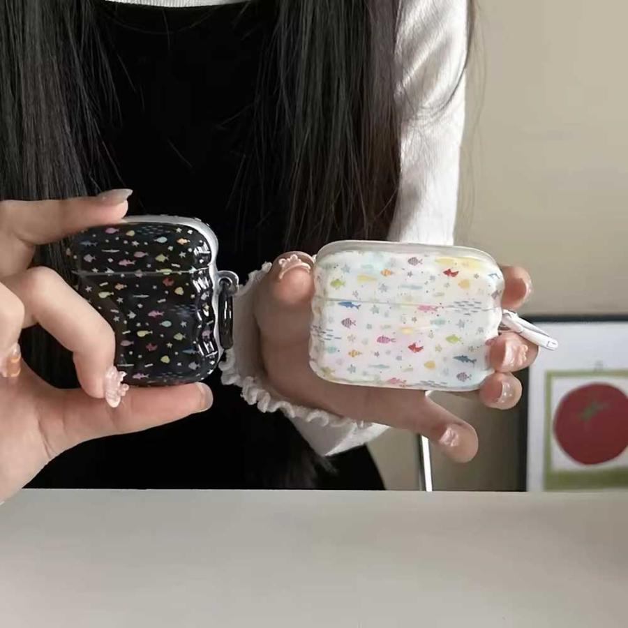 AirPods 4 / 3 2 1 Pro TPU フック ケース 耐衝撃 防塵 エアーポッズ