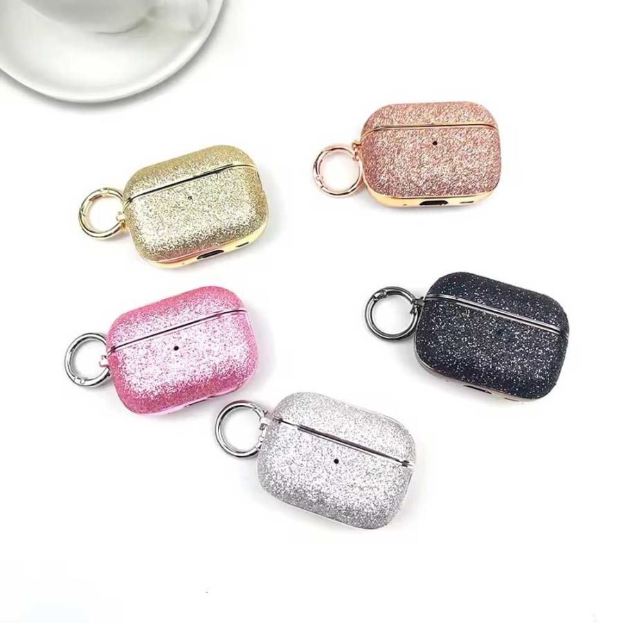 AirPods 4 / 3 2 1 Pro グリッター ケース 耐衝撃 防塵 エアーポッズ