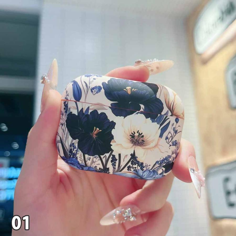 AirPods ソフト シリコン 花柄 フラワー ケース 4 / 3 2 1 Pro