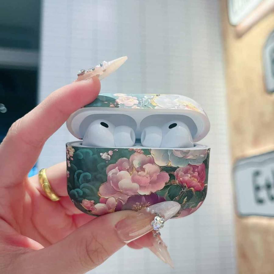 AirPods ソフト シリコン 花柄 フラワー ケース 4 / 3 2 1 Pro