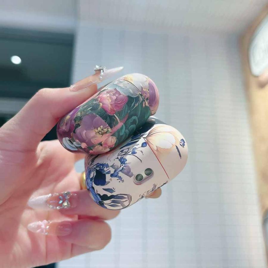 AirPods ソフト シリコン 花柄 フラワー ケース 4 / 3 2 1 Pro