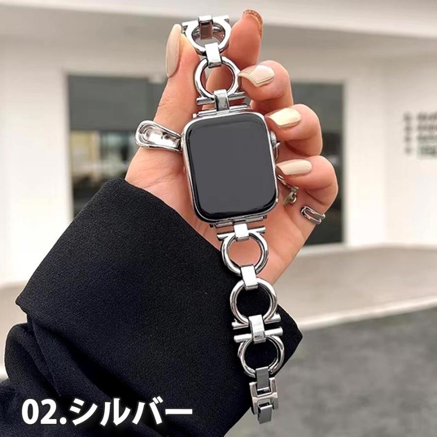 アップルウォッチ ベルト ステンレス 全5色 Apple Watch 38/40/41/42