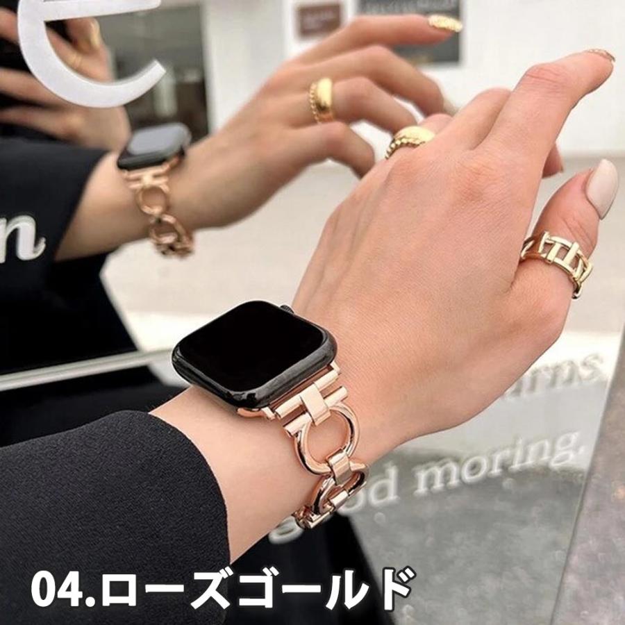 アップルウォッチ ベルト ステンレス 全5色 Apple Watch 38/40/41/42 