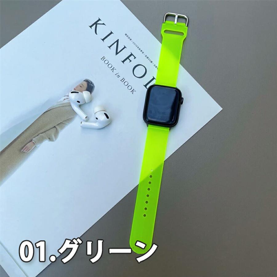即納 Apple Watch アップルウォッチ ベルト 全4色 ラバー スポーツ