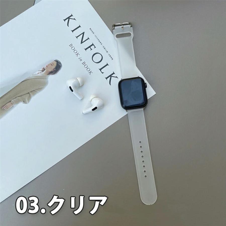 即納 Apple Watch アップルウォッチ ベルト 全4色 ラバー スポーツ