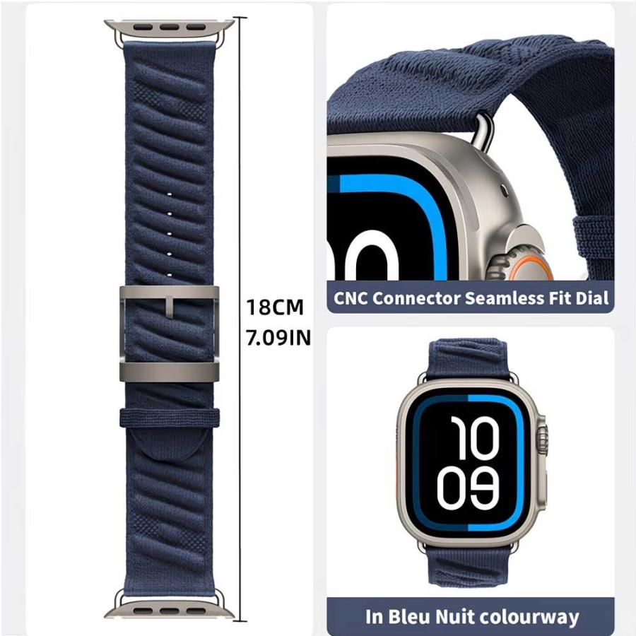 アップルウォッチ ベルト ナイロン バンド 全10色 Apple Watch 38/40