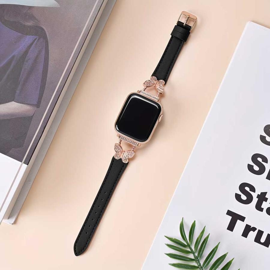 アップルウォッチ ベルト PUレザー バンド 全8色 Apple Watch 38/40/41