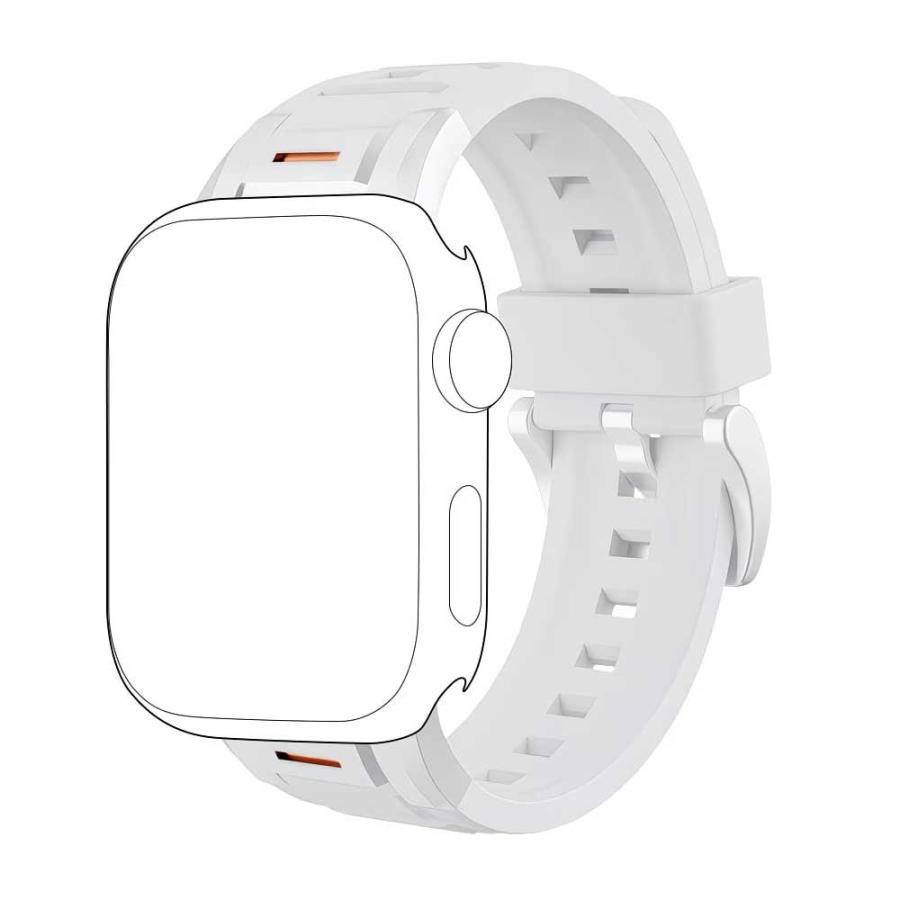 アップルウォッチ ベルト シリコン スポーツ バンド 全7色 Apple Watch 