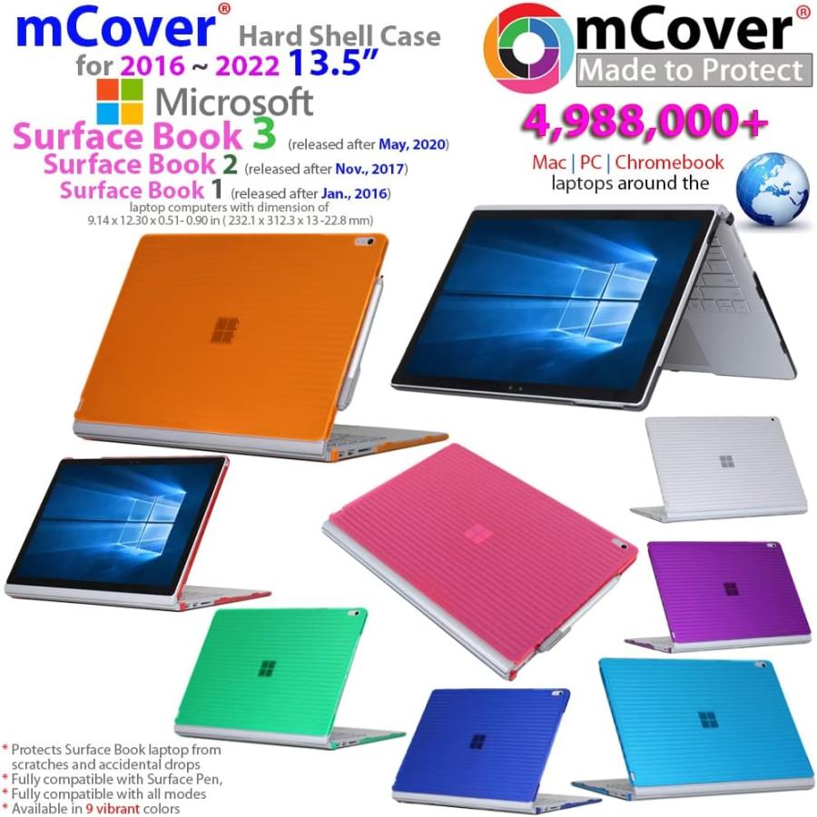 mCover iPearl マイクロソフト Surface Book 3/2/1（13.5インチ）対応