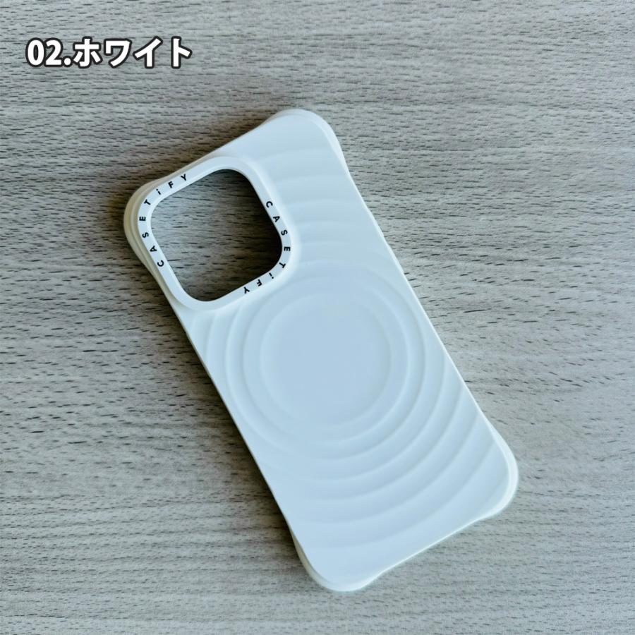 CASETiFY ケースティファイ ウェーブ シリコン MagSafe 対応 CASETiFY ケースティファイ ウェーブ シリコン MagSafe 対応