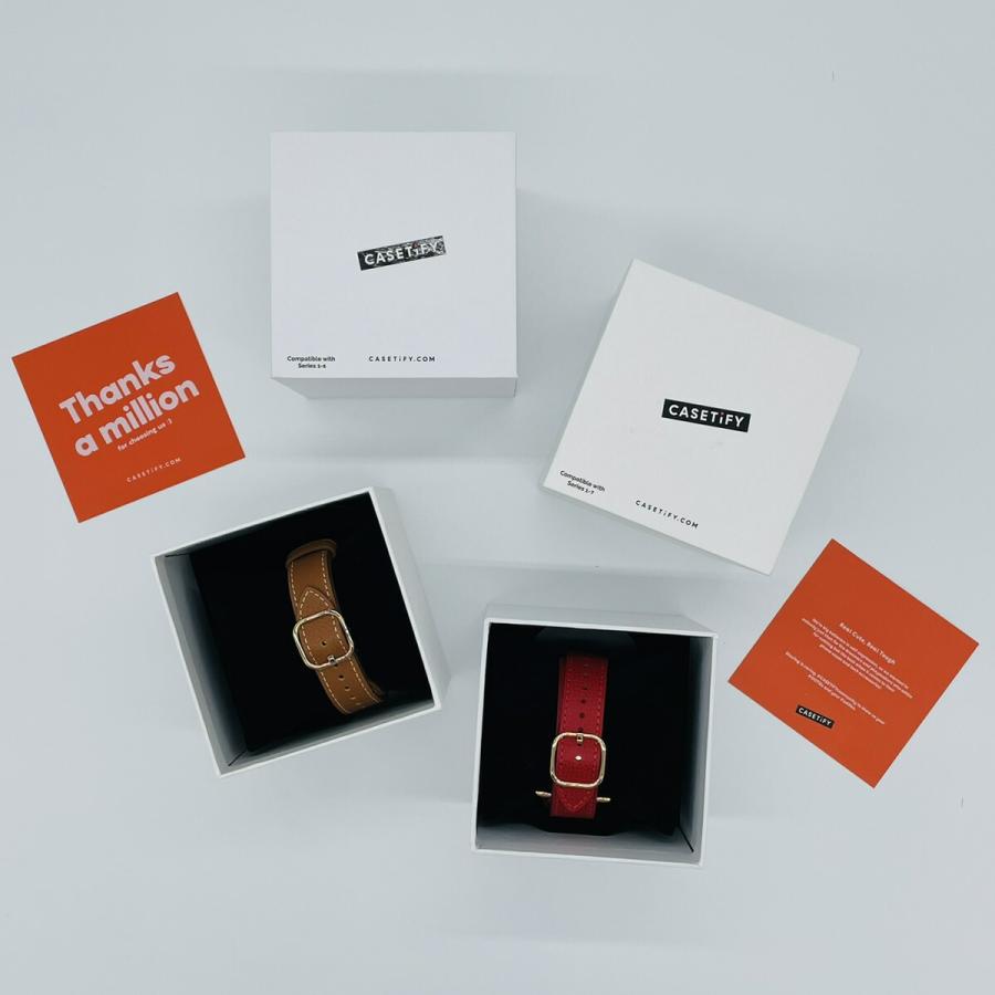 Applewatch45mm用ケースティファイの Amazon.co.jp: CASETiFY クリアケース [Apple Watch シリーズ 4-6, SE