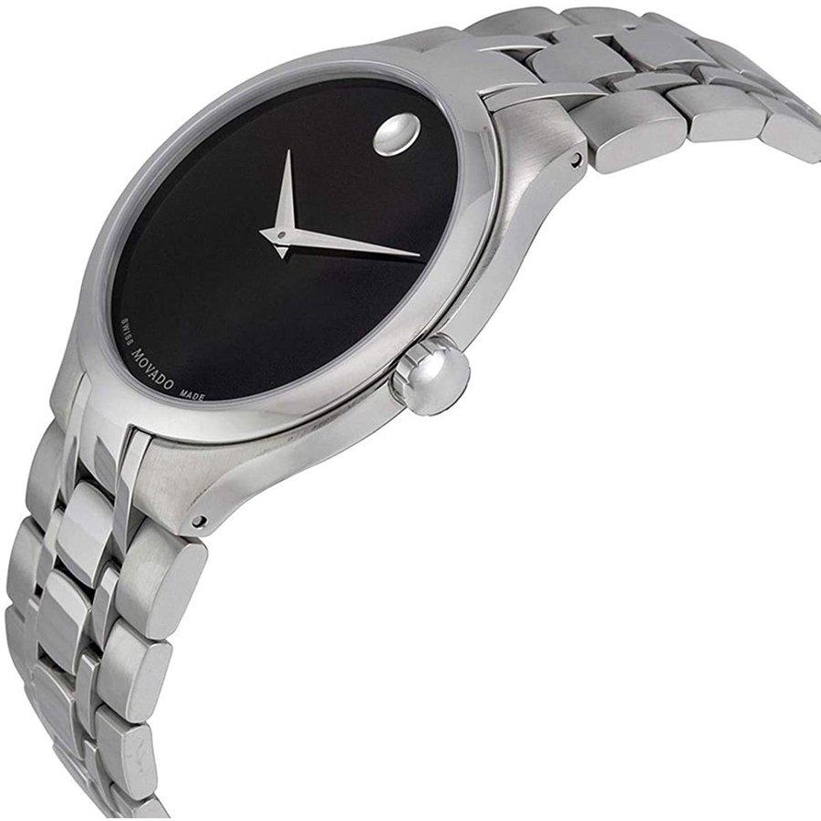 MOVADO 腕時計(クォーツ) シルバー/ブラック MOVADO Movado モバード 腕時計 メンズ クォーツ ミュージアム