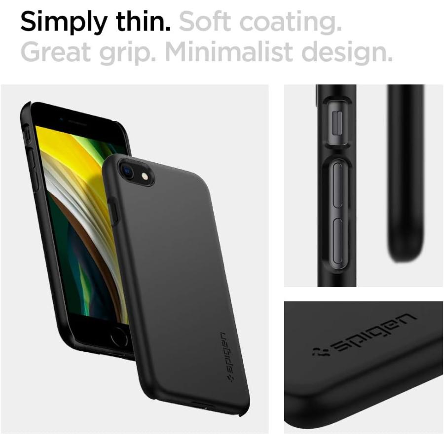 Spigen（シュピゲン） iPhone SE3/SE2/8/7 ケース シンフィット