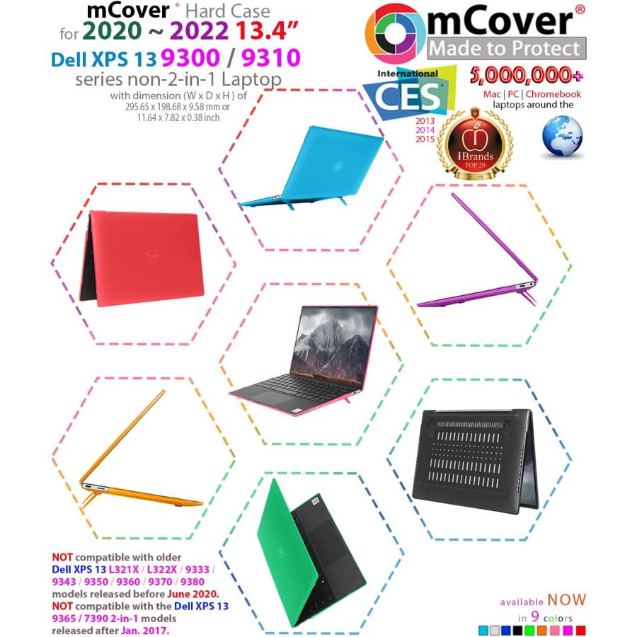 パソコンカバー シェルカバー ケース カバー mCover Dell デル XPS 13
