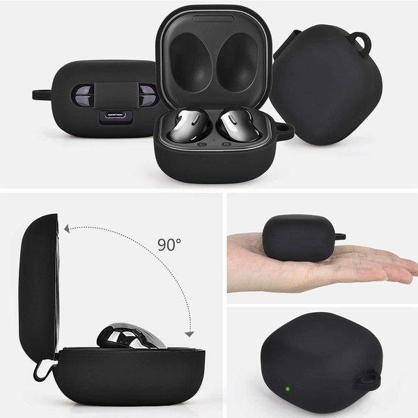 Galaxy Buds Pro/Buds Live 対応 ケース コバルトブルー ファーボール