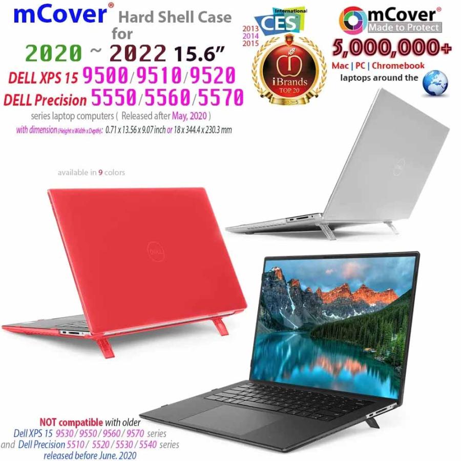 mCover Dell デル XPS 15 9500 9510 9520 / 5550 5560 5570（15.6