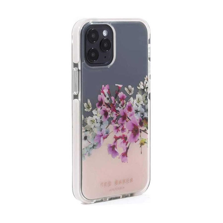 TED BAKER テッドベーカー iPhone 13/13Pro/13ProMax/13mini/12/12Pro/12ProMax/12mini ハードケース カバー クリア 花柄 Jasmine｜smart-park｜02