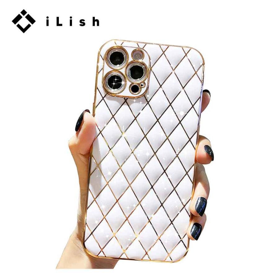 アイリッシュ iLish iPhone 12ProMax ケース キルティング