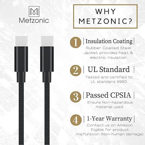 iPhone15 充電ケーブル タイプC USB-C & ケーブル 2m / 2本 ブラック