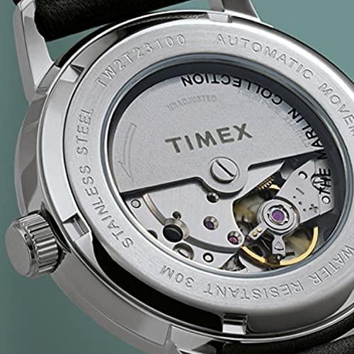 TIMEX タイメックス 腕時計 Peanuts スヌーピー TW2V32600JR マーリンオートマチック 40ｍｍ 自動巻き レザー シルバー/ブラック 海外モデル リストウォッチ｜smart-park｜02