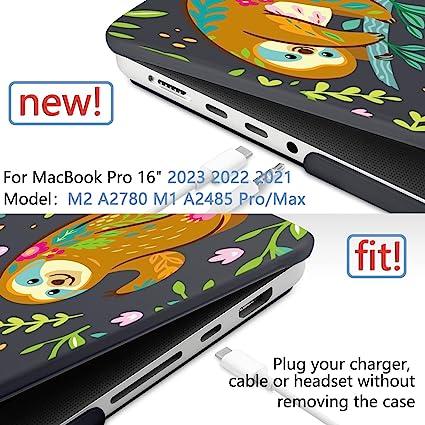 MacBook Pro 16 インチ スロース マックブック プロ ハードケース 2023 