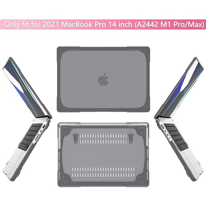 マックブック プロ MacBook Pro 14/16 インチ 2023 ケース グレー 