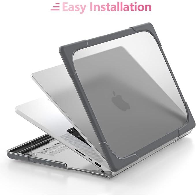 マックブック プロ MacBook Pro 14/16 インチ 2023 ケース グレー 