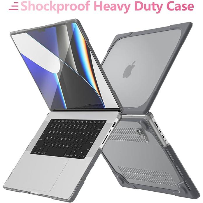 マックブック プロ MacBook Pro 14/16 インチ 2023 ケース グレー 
