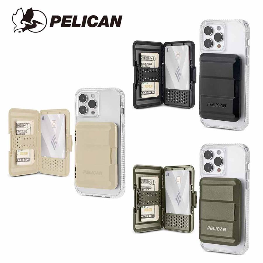 PELICAN ペリカン iPhone 11 マグネット充電 車載ホルダー 即納 Pelican ペリカン マグセーフ カード ウォレット 財布 カード収納