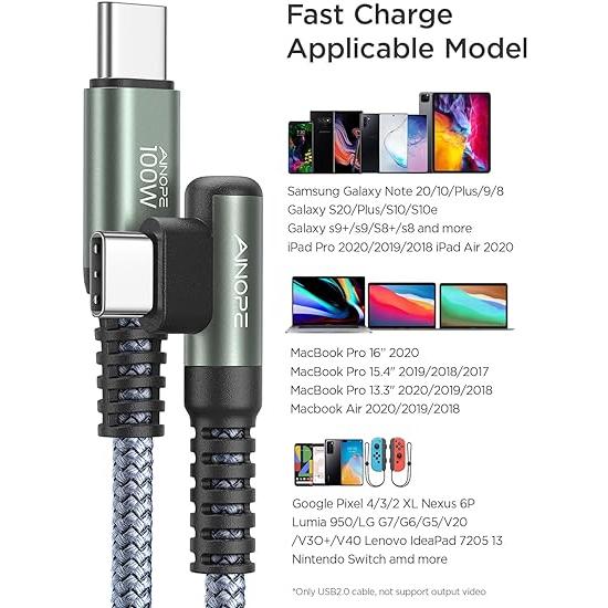 iPhone15 充電ケーブル タイプC USB-C & ケーブル 2m / 2本 ブラック