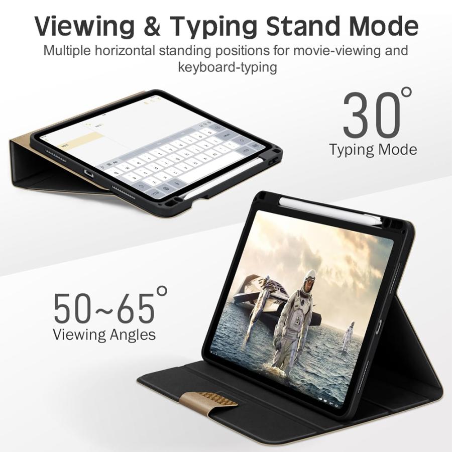 即納 iPad Pro 11インチ 第4/3/2 世代 対応 手帳型 ケース 全5色 Apple